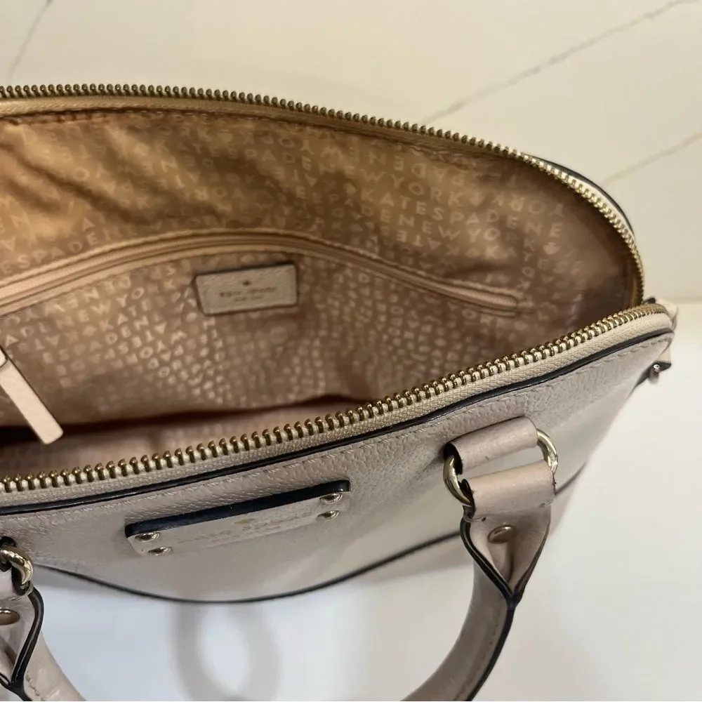 Kate Spade Wellesey Rachelle Leather Satchel